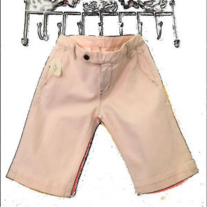 7 For All Mankind Light Pink Women's Bermuda Shorts
